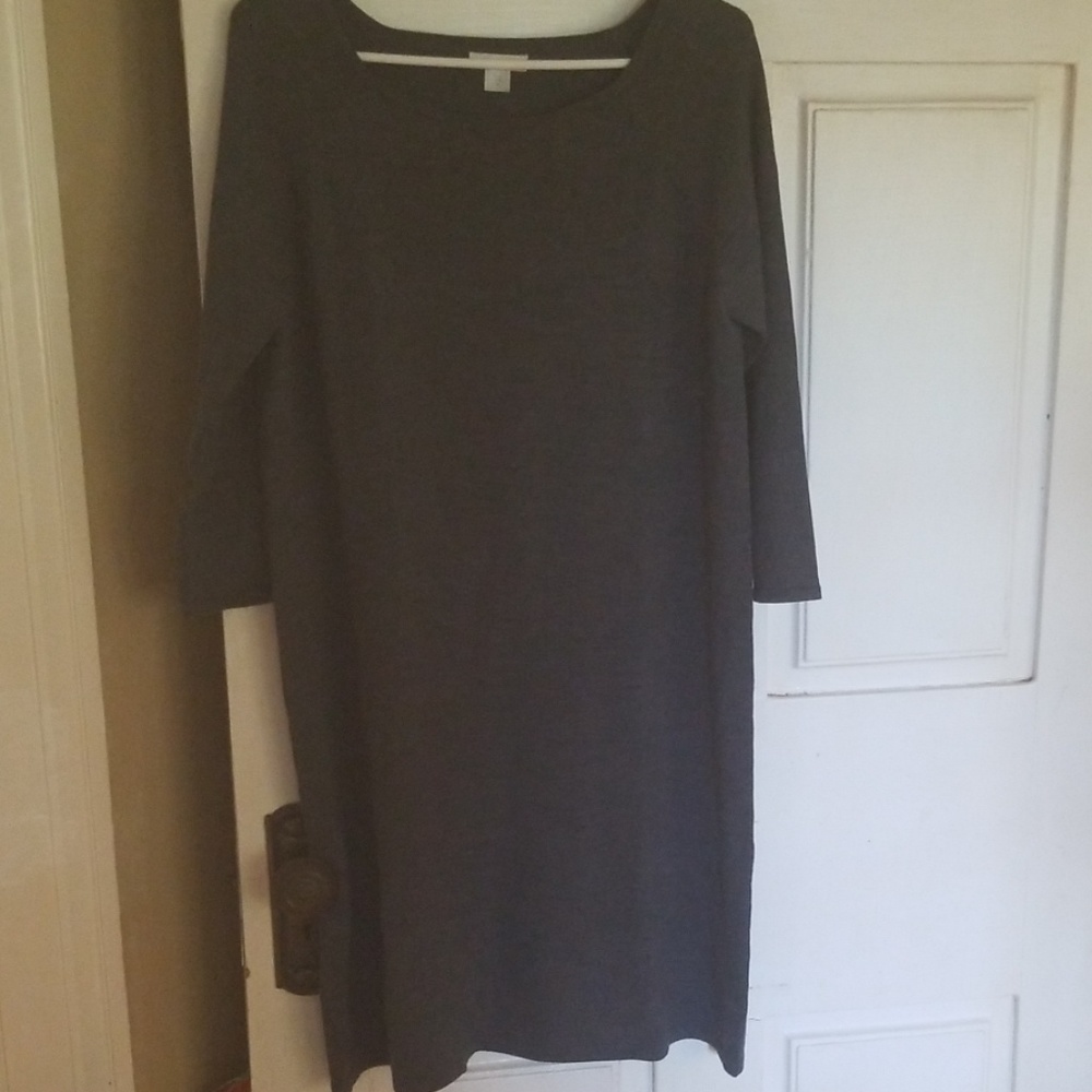 Merino wool tunic dress